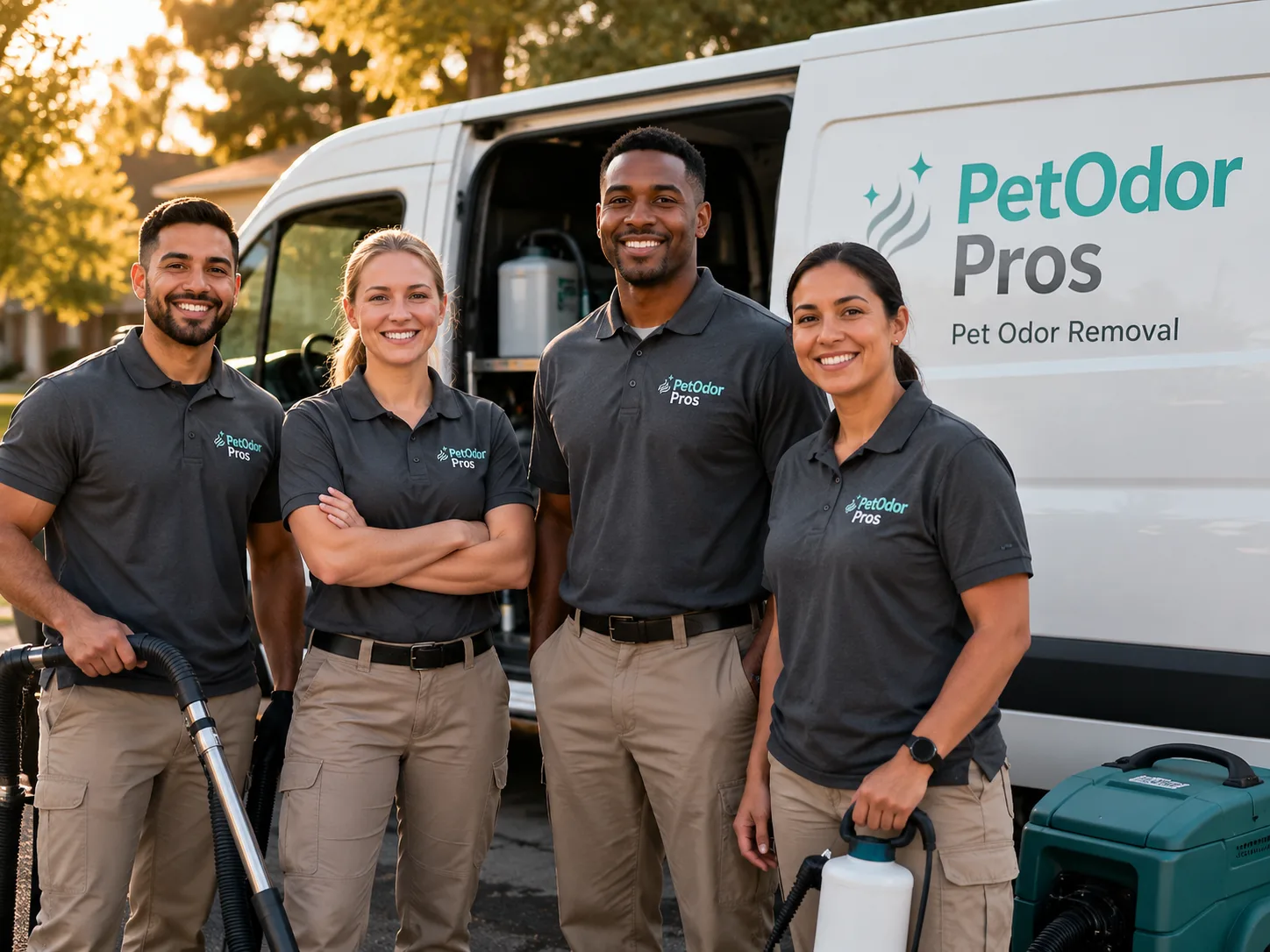 Pet Odor Removal team serving Deer, AR